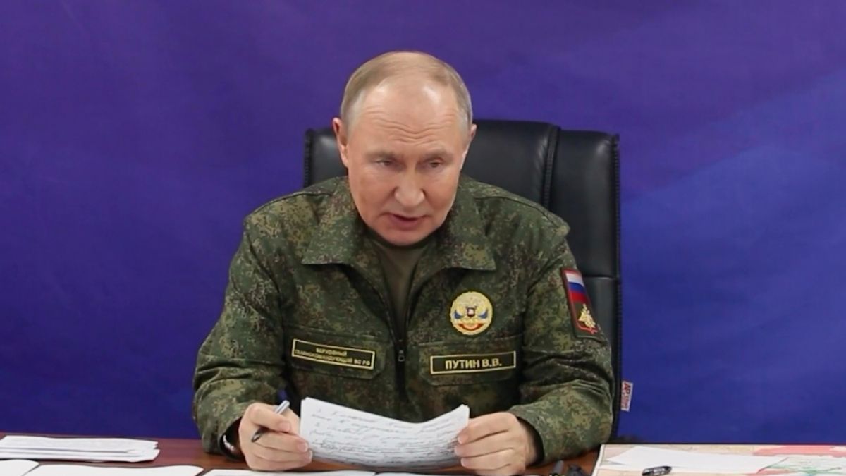 Wladimir Putin kassiert erneut einen R&uuml;ckschlag im Ukraine-Krieg. (Foto)