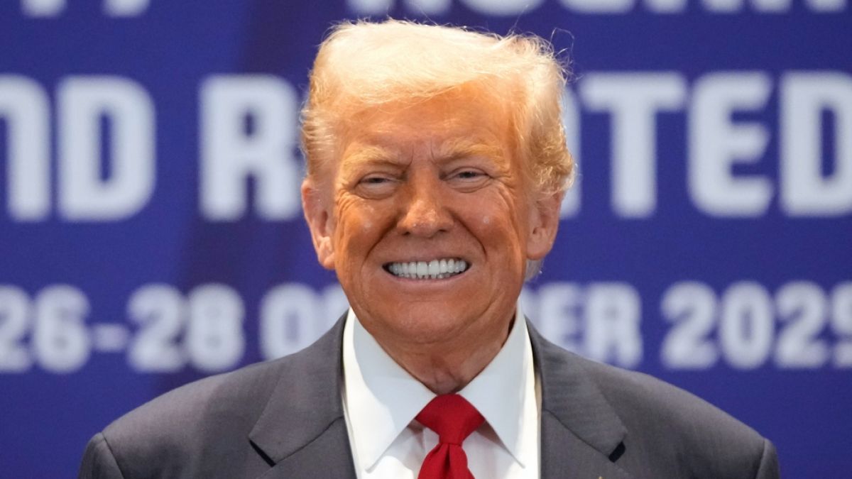 Donald Trump wettert in einer Schimpftirade auf Truth Social über angeblich gefälschte Umfragen. (Foto)