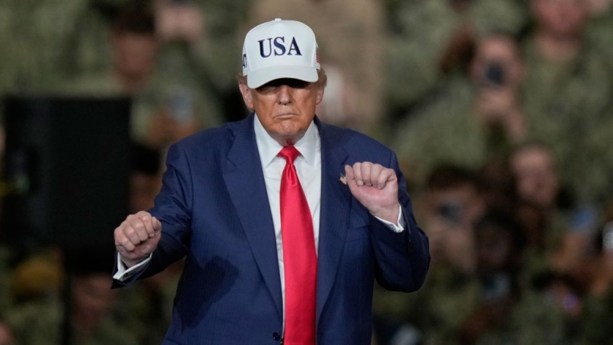 Donald Trumps Zustimmungswerte st&uuml;rzen wieder in den Keller. (Foto)