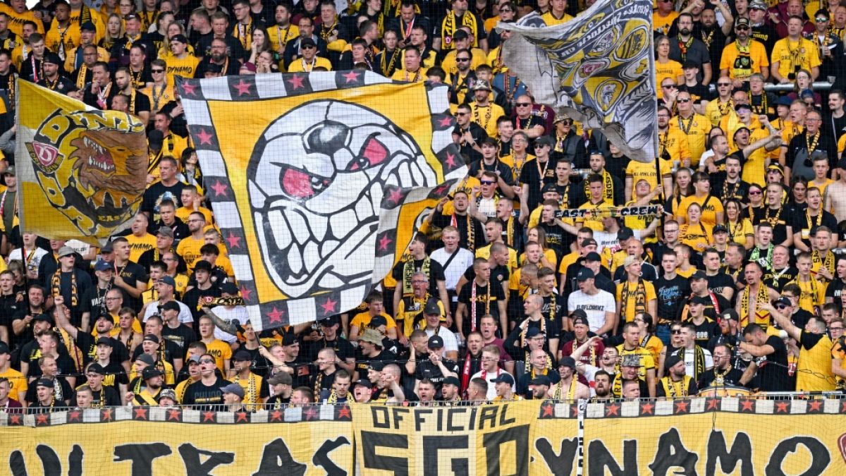 Die Fans der Dresdner Mannschaft sind unter Fu&szlig;ball-Kennern mittlerweile ber&uuml;chtigt f&uuml;r ihre harten Auseinandersetzungen mit Fans anderer Mannschaften. (Foto)