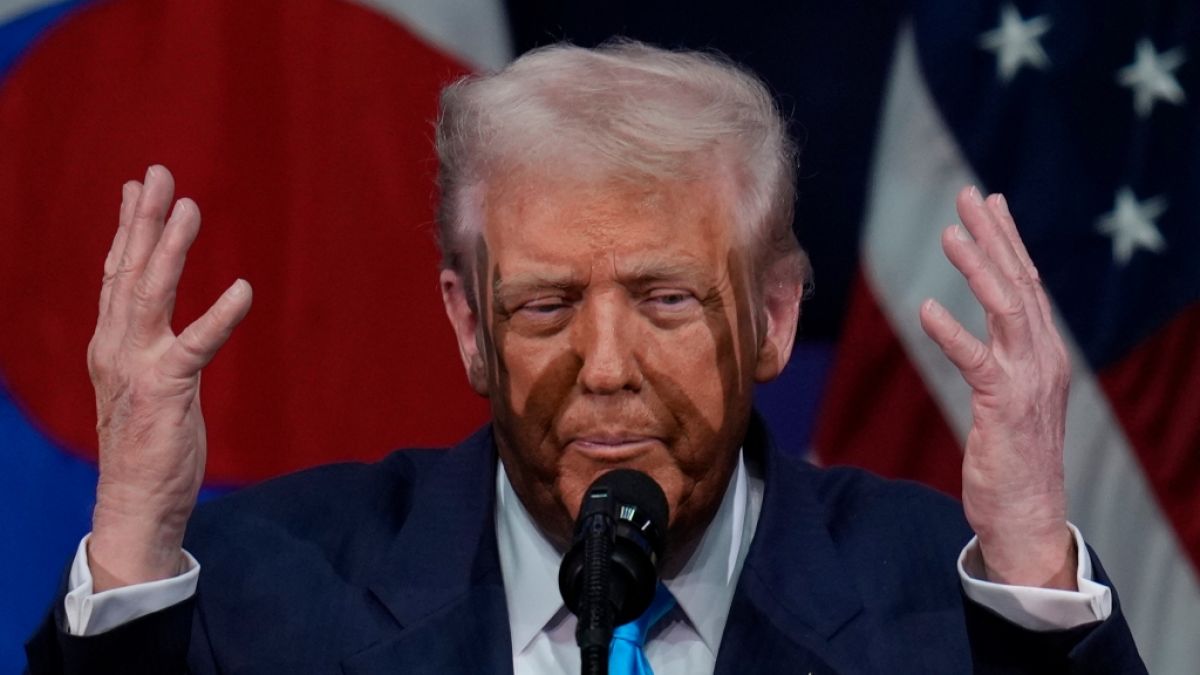 US-Pr&auml;sident Donald Trump spricht auf dem Gipfeltreffen der asiatisch-pazifischen Wirtschaftskooperation (Apec). (Foto)