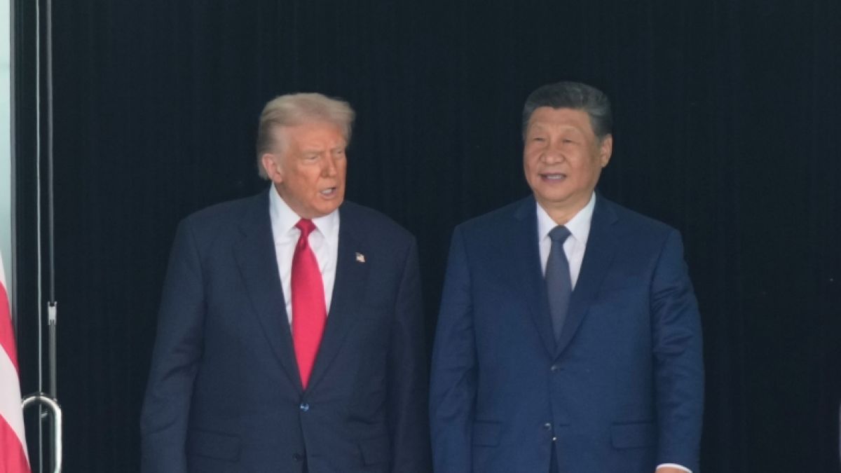 Beim Treffen von Donald Trump (links) und Xi Jinping lief nicht alles glatt. (Foto)