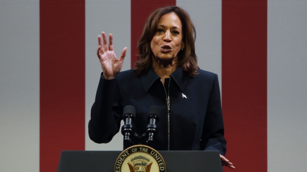 Ex-Pr&auml;sidentschaftskandidatin Kamala Harris machte Donald Trump bei einem Podcast-Auftritt schwere Vorw&uuml;rfe. (Foto)