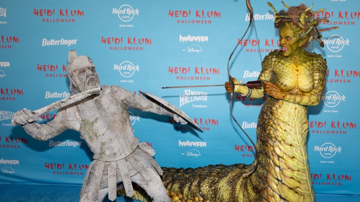 Heidi Klum lie&szlig; Mann Tom Kaulitz "zu Stein erstarren". (Foto)