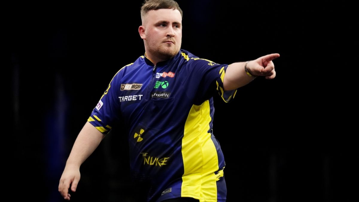 In der Darts-Welt ist vor Luke "The Nuke" Littler kein Titel sicher. (Foto)