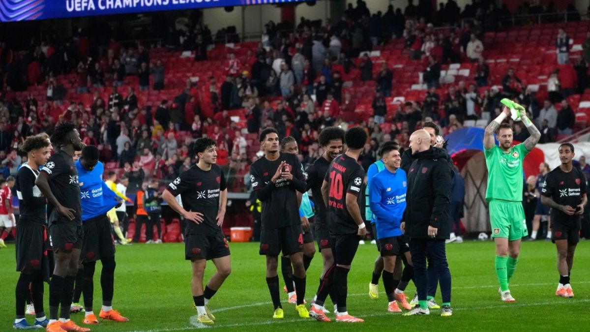 Darf Bayer Leverkusen in der Champions League gegen Manchester City erneut jubeln? (Foto)