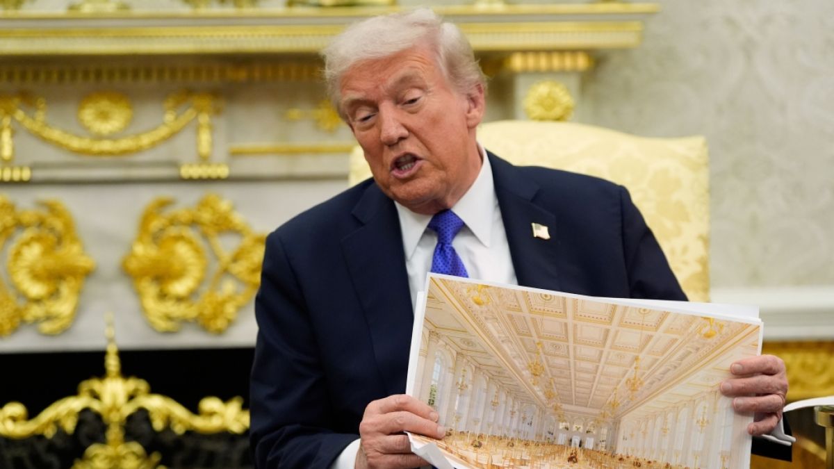 Die Kritik an Donald Trumps Pl&auml;nen f&uuml;r einen neuen Ballsaal im Wei&szlig;en Haus w&auml;chst. (Foto)