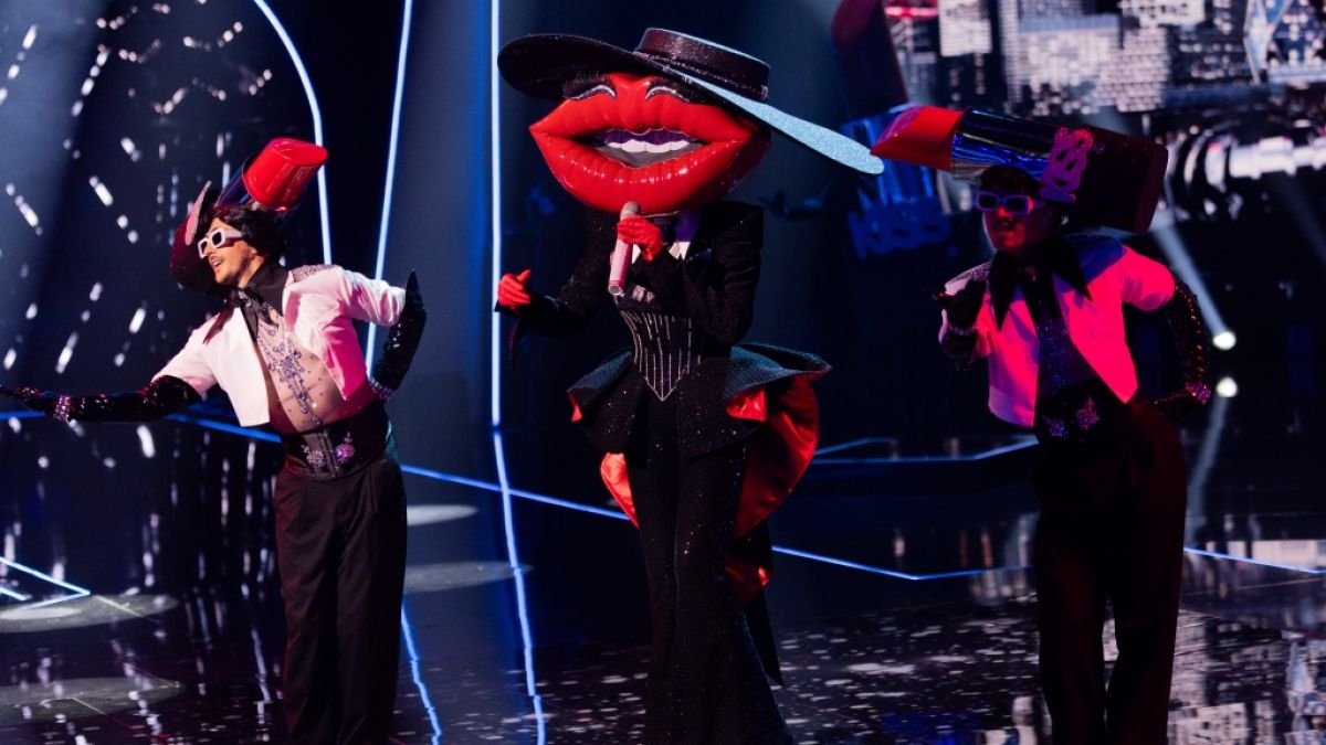 Ein Promi zum Knutschen: Unter der Maske namens Kiss verbirgt sich, so viel ist bereits bekannt, ein internationaler Star. (Foto)