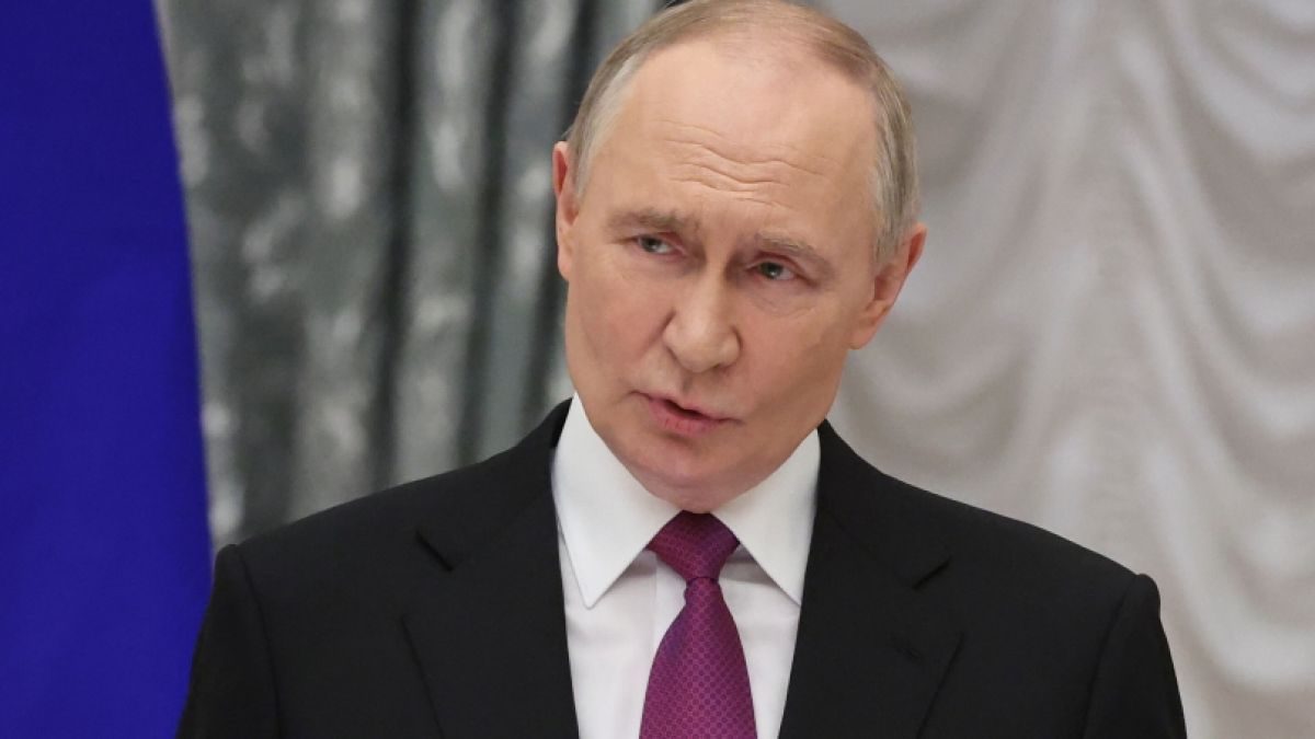 Wladimir Putin führt seit Februar 2022 Krieg gegen die Ukraine. (Foto)