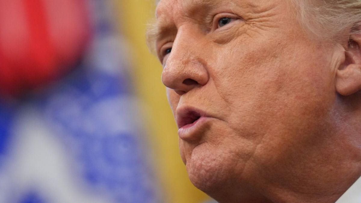 Donald Trump ist einmal mehr mit einer unfassbaren Bemerkung aufgefallen. (Foto)