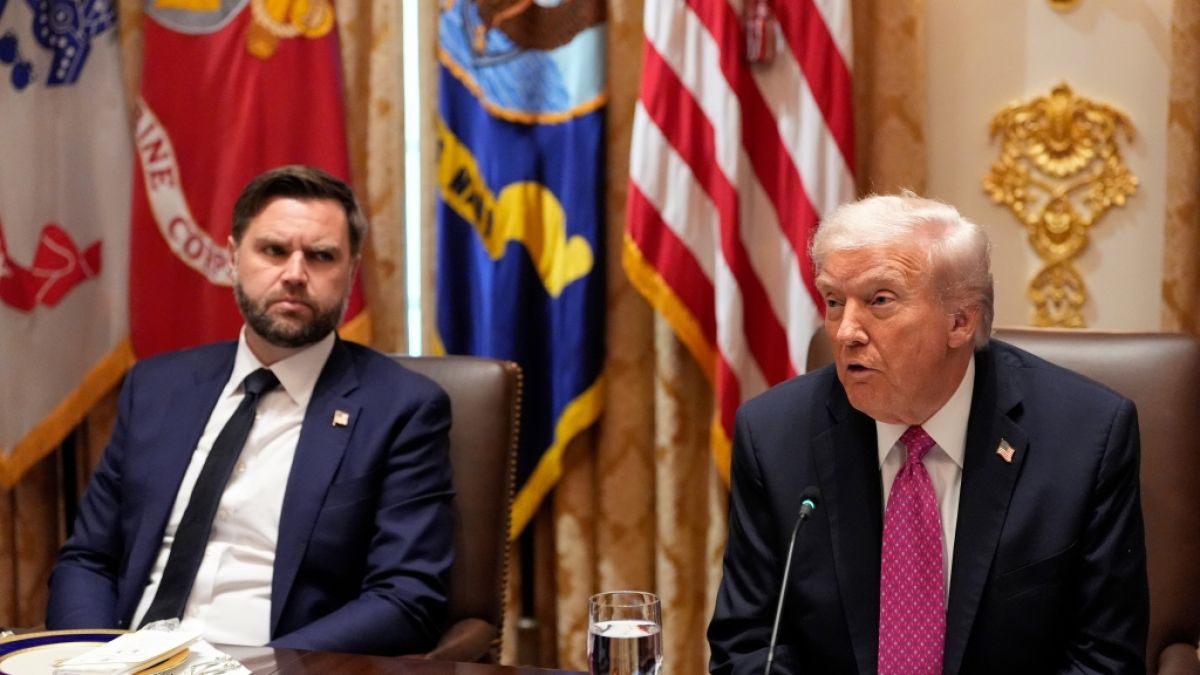 J.D. Vance und Donald Trump wurden in der neuen "South Park"-Folge als Liebespaar gezeigt. (Foto)