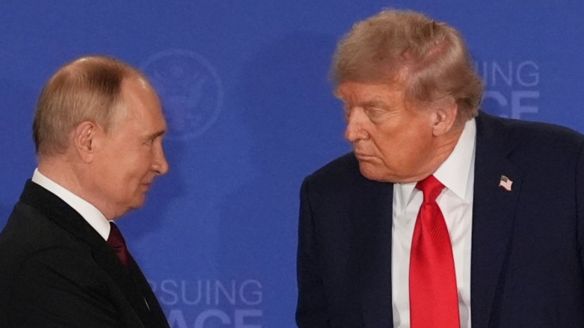 Werden sich Donald Trump (rechts) und Wladimir Putin erneut treffen? (Foto)