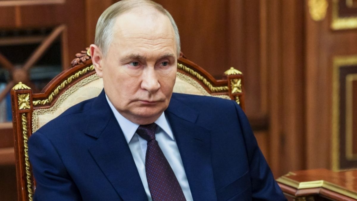 Seit Februar 2022 f&uuml;hrt Wladimir Putin Krieg gegen die Ukraine. (Foto)