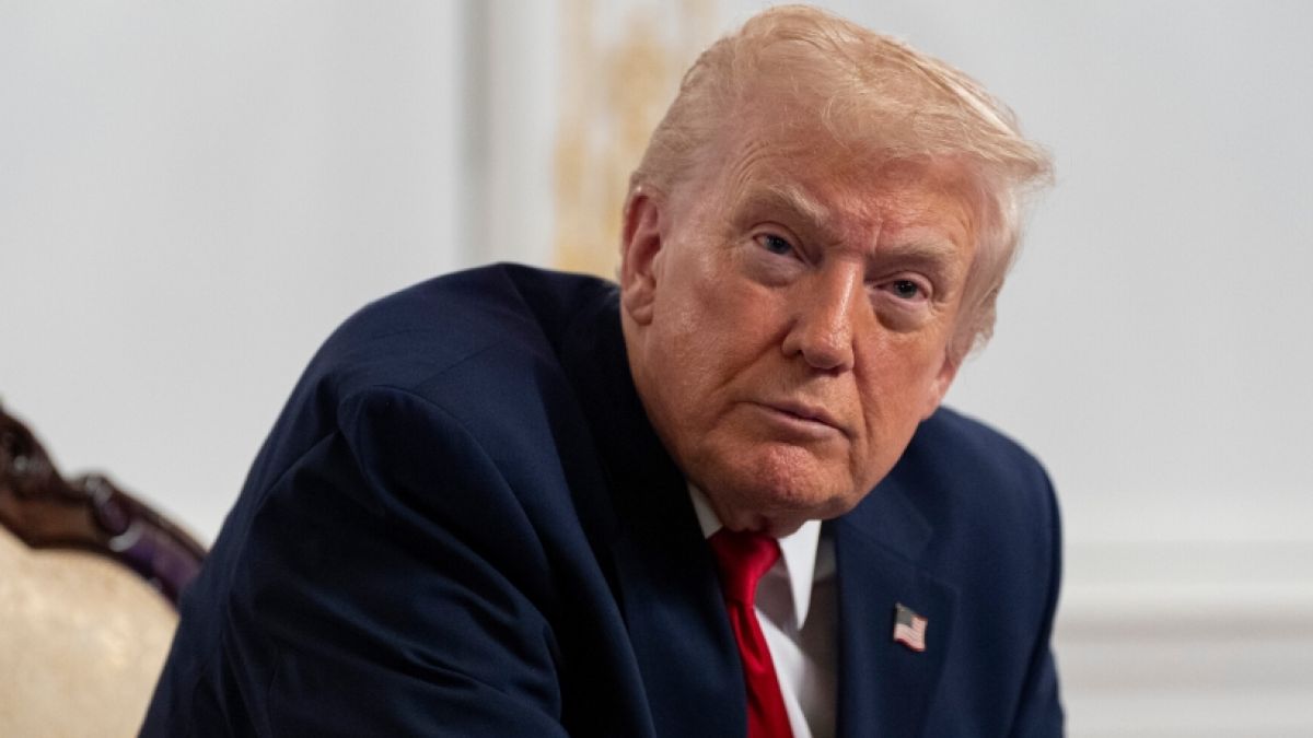 Ein bearbeitetes Foto von Donald Trump sorgt im Netz f&uuml;r Wirbel. (Foto)