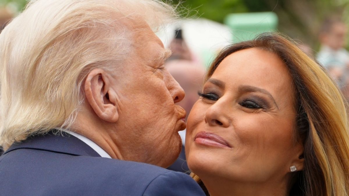 Für Melania Trumps Kryptowährung geht es bergab. (Foto)
