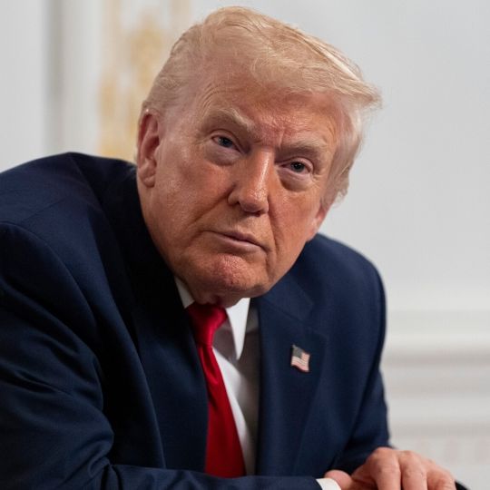 Auf seinen geplanten Ballsaal ist Donald Trump richtig stolz.