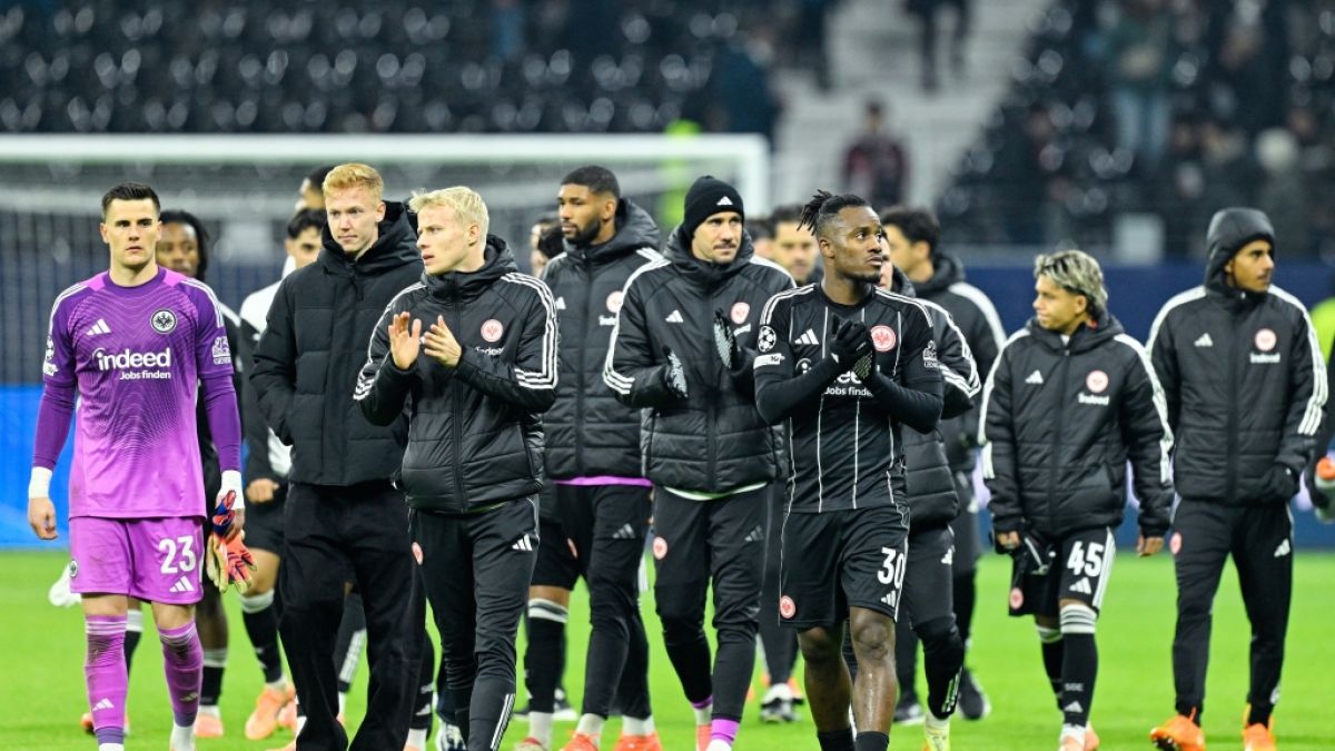 Eintracht Frankfurt benötigt dringend weitere Punkte in der UEFA Champions League. (Foto)