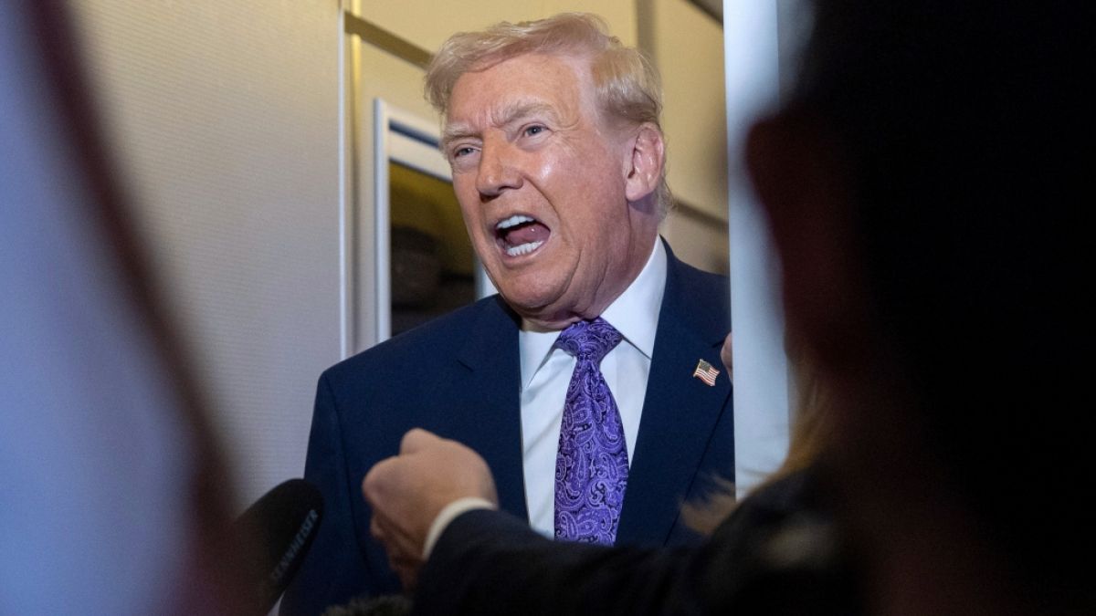 Donald Trump w&uuml;tete im Jahr 2025 h&auml;ufiger &ouml;ffentlich gegen Journalisten, die kritisch &uuml;ber ihn berichteten. (Foto)