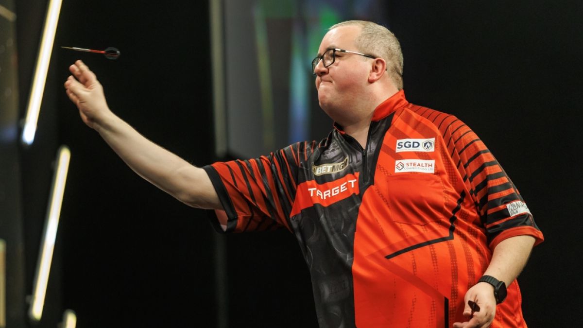 Stephen Bunting gehört im Darts-Sport zu den absoluten Publikumslieblingen. (Foto)