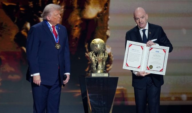 Donald Trump erhält FIFA-Friedenspreis