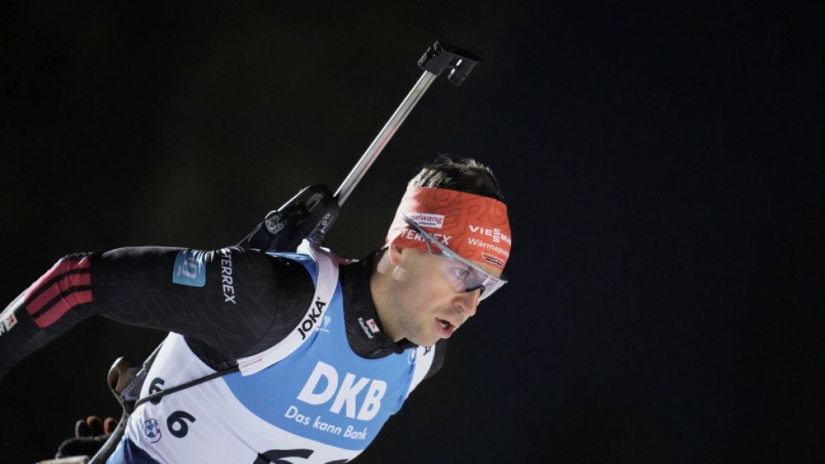 Biathlet Philipp Nawrath schaffte es im Sprint nur auf den zwölften Platz. (Foto)