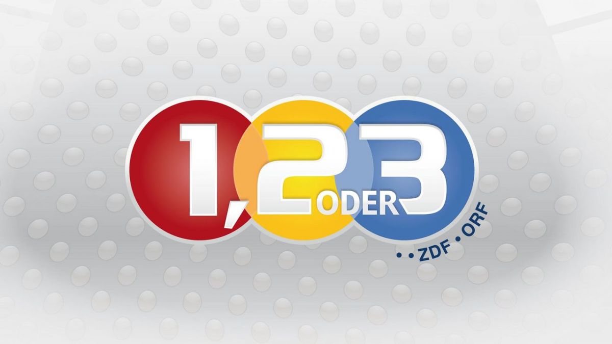 1, 2 oder 3 bei ZDF (Foto)