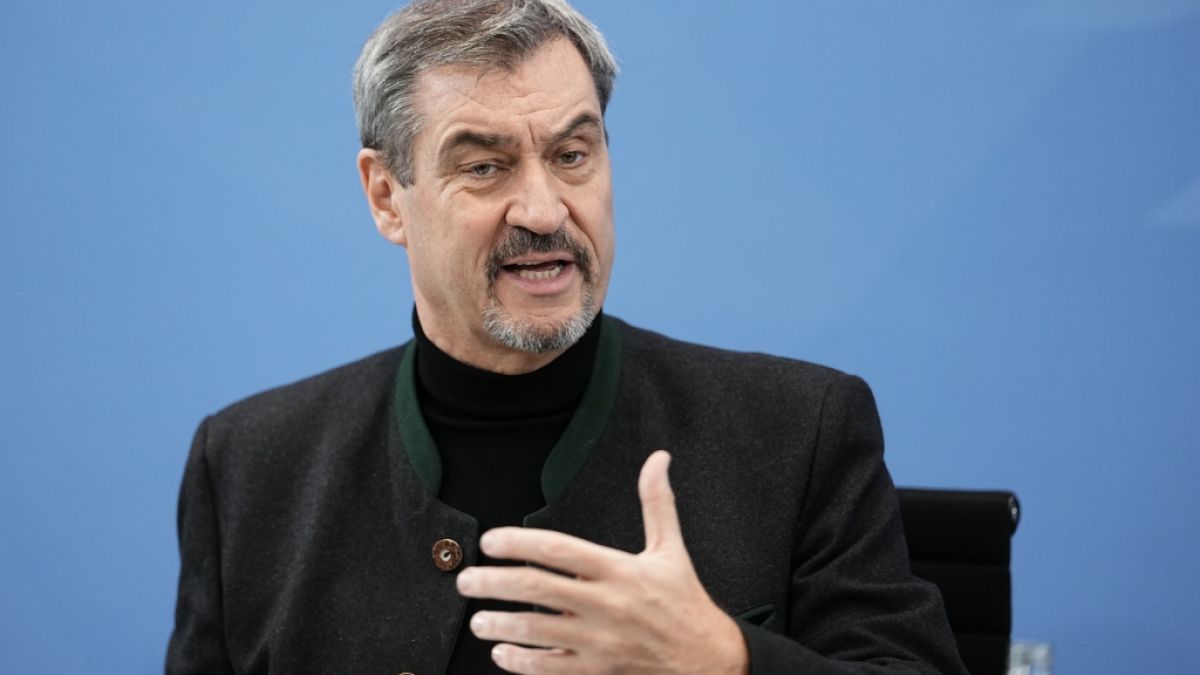 CSU-Chef Markus Söder hat im ARD-Talk mit Caren Miosga deutliche Worte gegen die AfD gefunden. (Foto)