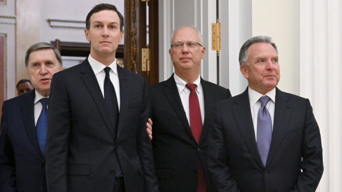 Bevor die USA in Florida mit der Ukraine verhandelte, waren Trumps Abgesandte im Kreml zu Besuch. (Foto)