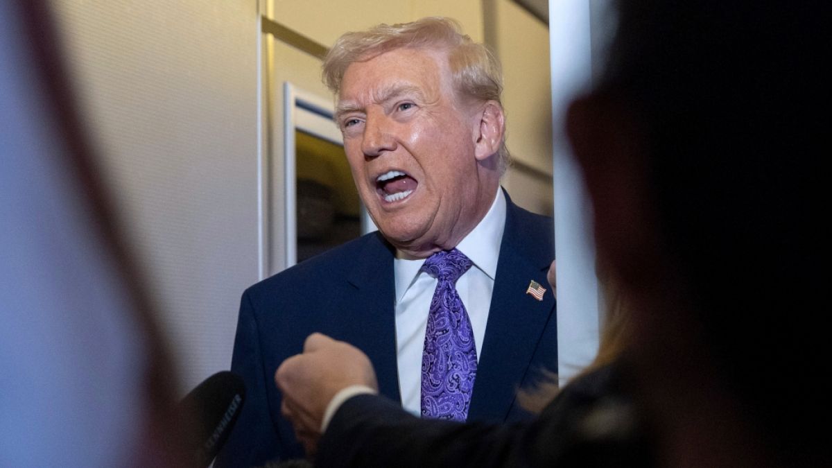 Donald Trump hat erneut eine Reporterin beleidigt. (Foto)