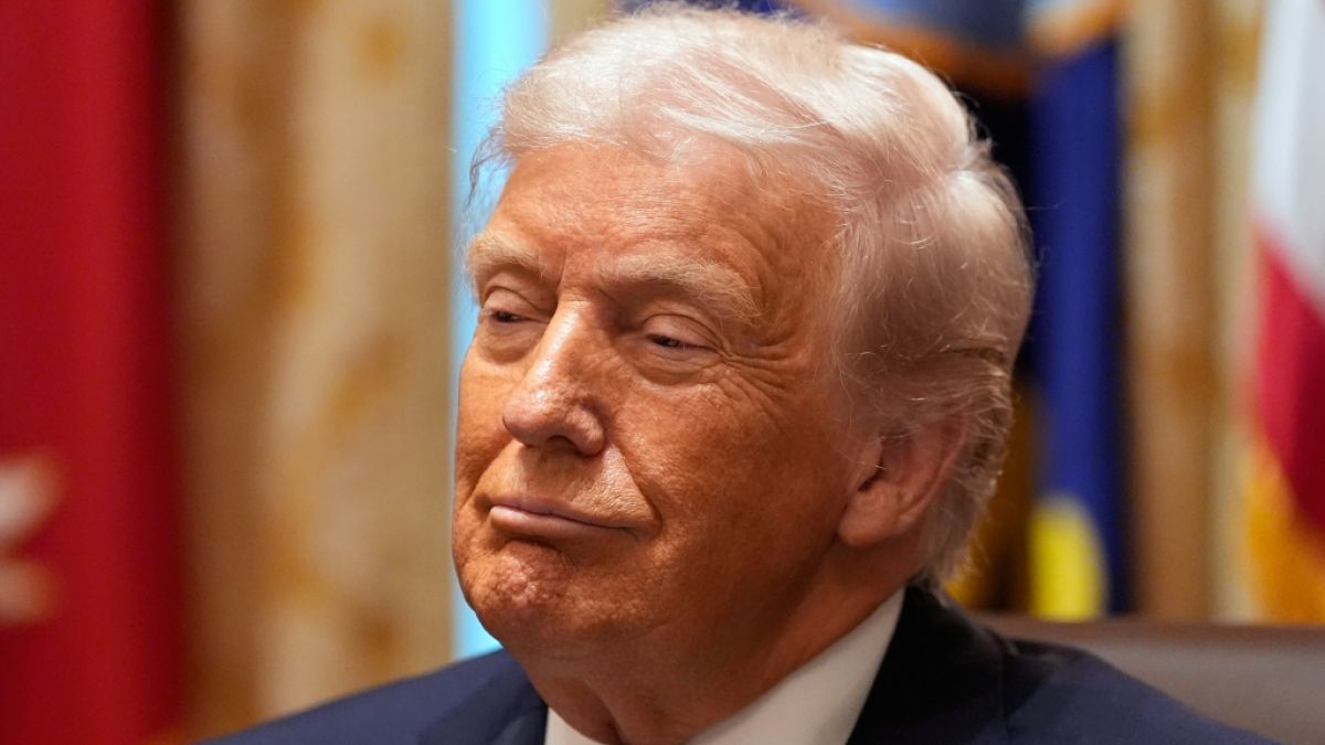 Ein Wachsfigurenkabinett hat eine Figur von Donald Trump entfernt. (Foto)