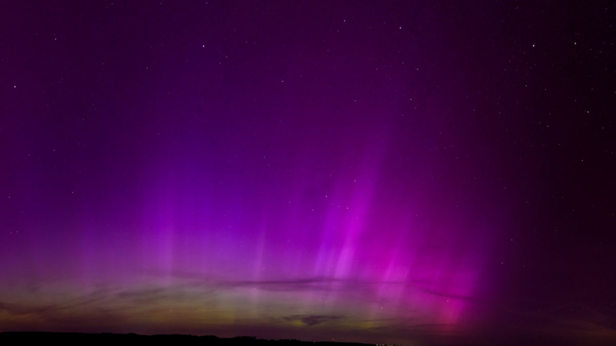 Tanzen an Weihnachten etwa Polarlichter über Deutschland? (Foto)