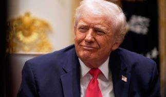 In Guatemala wurde eine Figur von Donald Trump verbrannt.