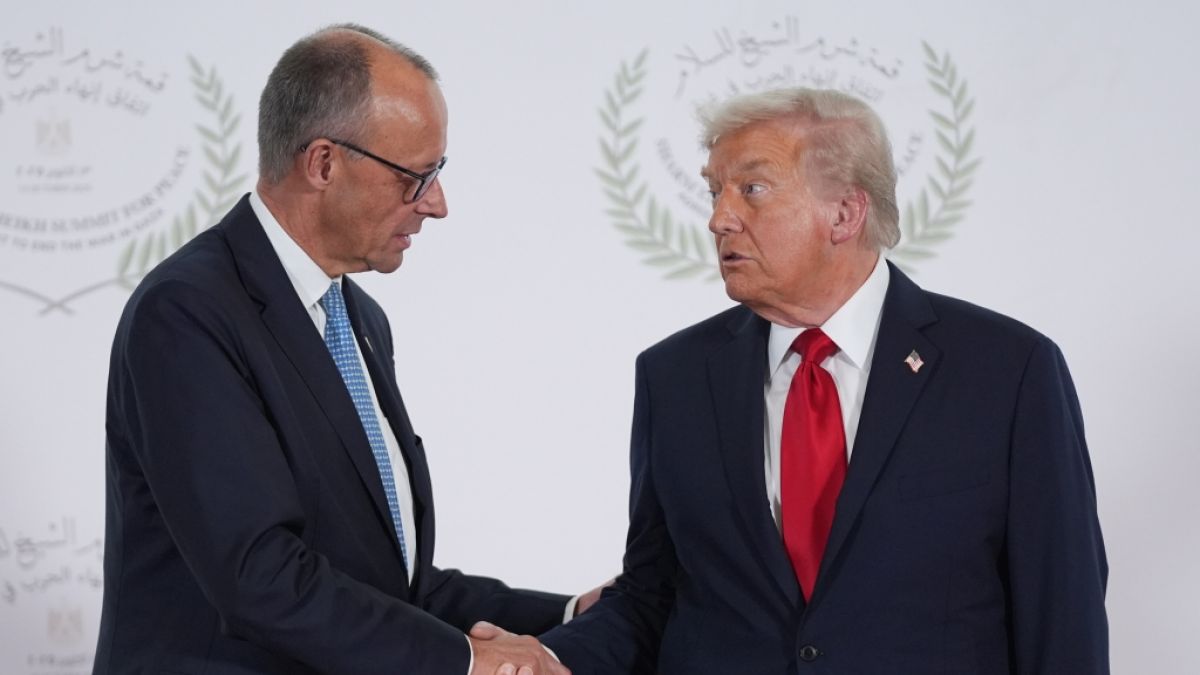 Friedrich Merz hat Donald Trump nach Deutschland eingeladen. (Foto)