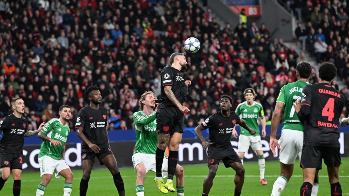 Bayer Leverkusen spielte in der Champions League 2:2 gegen Newcastle United. (Foto)