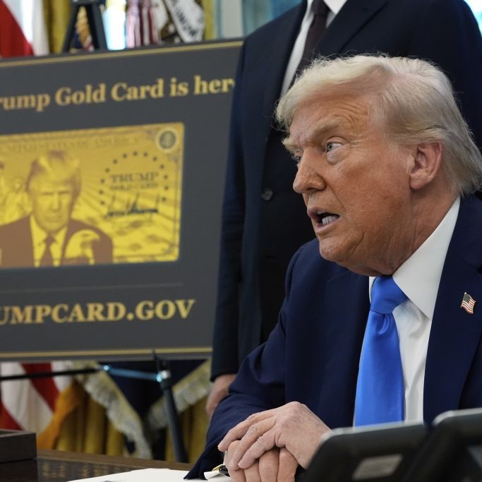 Donald Trump will mit seiner Goldkarte reiche Einwanderer anlocken.