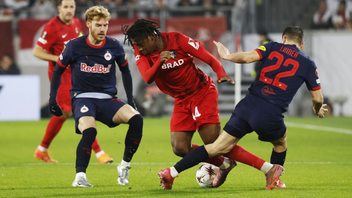 Der SC Freiburg hat in der Europa League gegen den FC Salzburg gewonnen. (Foto)