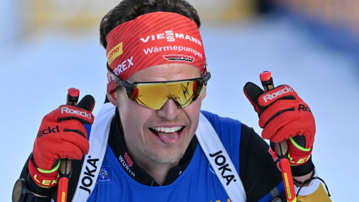 Beim Sprint in Hochfilzen erreichte der deutsche Biathlet Philipp Horn Platz 3. (Foto)