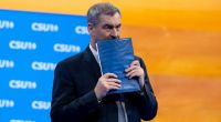 Markus Söder ist mit seinem bisher schlechtesten Ergebnis erneut zum CSU-Chef gewählt worden.