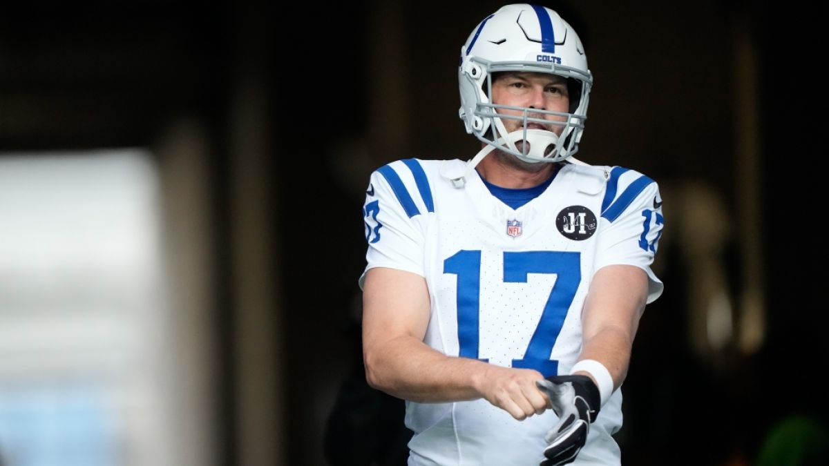 Der 44-j&auml;hrige Philip Rivers spielt f&uuml;r die Indianapolis Colts als Quarterback, am 14.12.2025. (Foto)