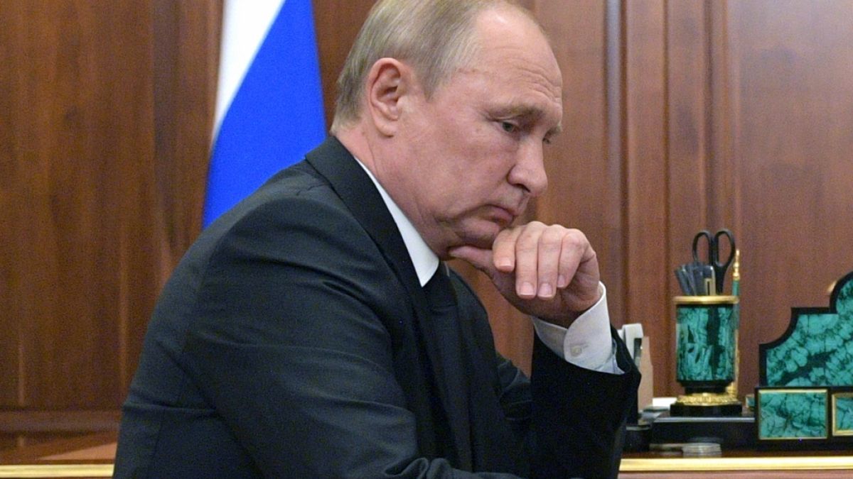 Wladimir Putin d&uuml;rften die j&uuml;ngsten Meldungen &uuml;ber einen Drohnen-Angriff auf sein U-Boot-Schmuckst&uuml;ck wenig Freude bereiten. (Foto)