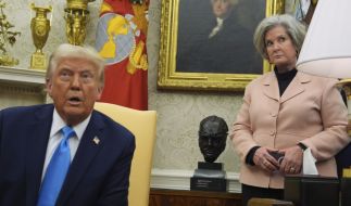 Donald Trump und Stabschefin Susie Wiles.