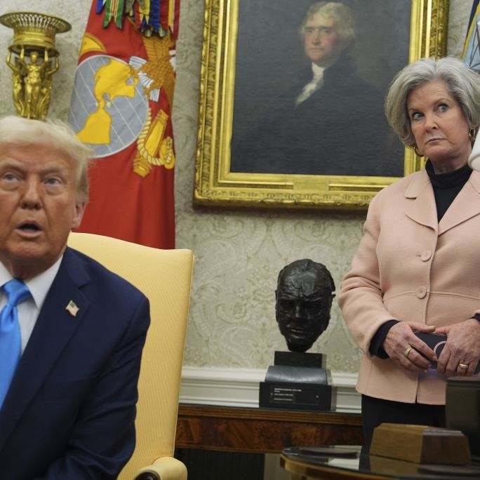 Donald Trump und Stabschefin Susie Wiles.