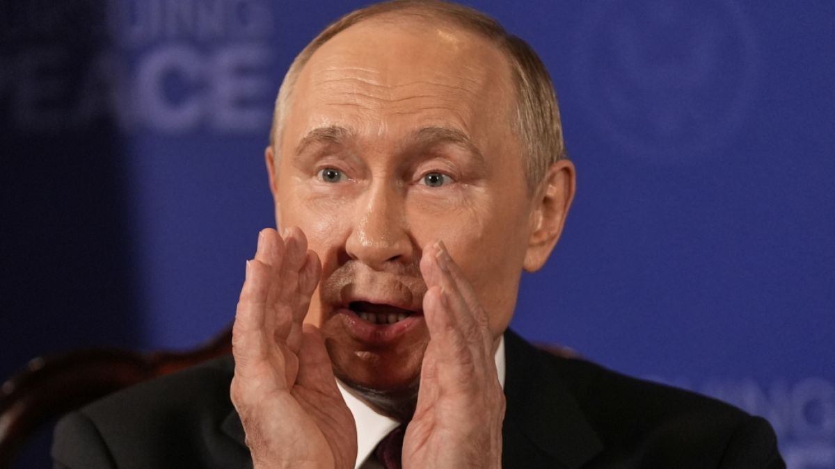 Wladimir Putin war auch im Jahr 2025 Dauergast in der medialen Berichterstattung. (Foto)