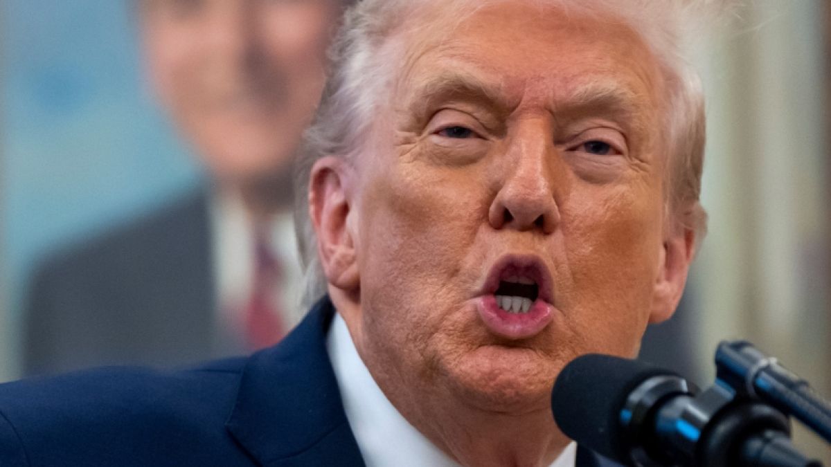 Donald Trump konnte sich einmal mehr nicht z&uuml;geln. (Foto)