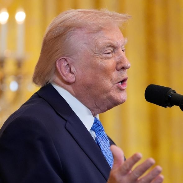 Donald Trump fand für sich selbst nur lobende Worte.