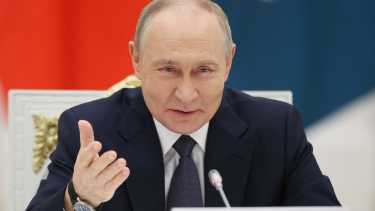 Wladimir Putin f&uuml;hrt seit Februar 2022 Krieg gegen die Ukraine. (Foto)