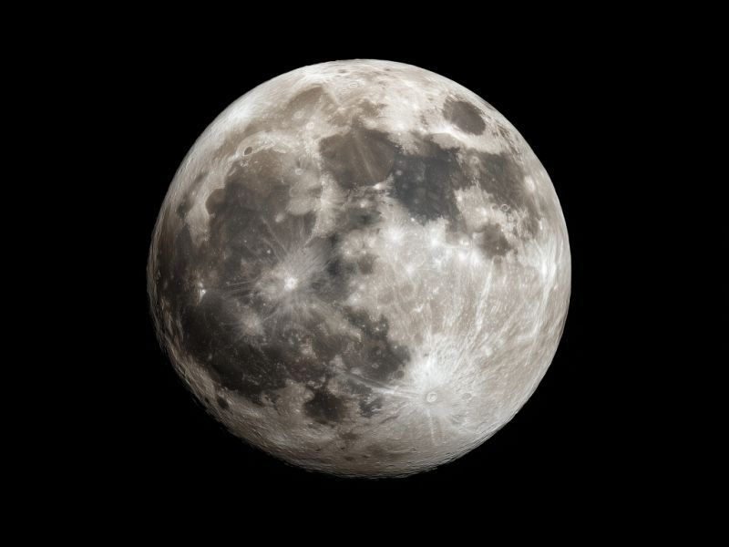 Vollmond am 03.01.2026: Frostiger Schneemond läutet das neue Jahr ein