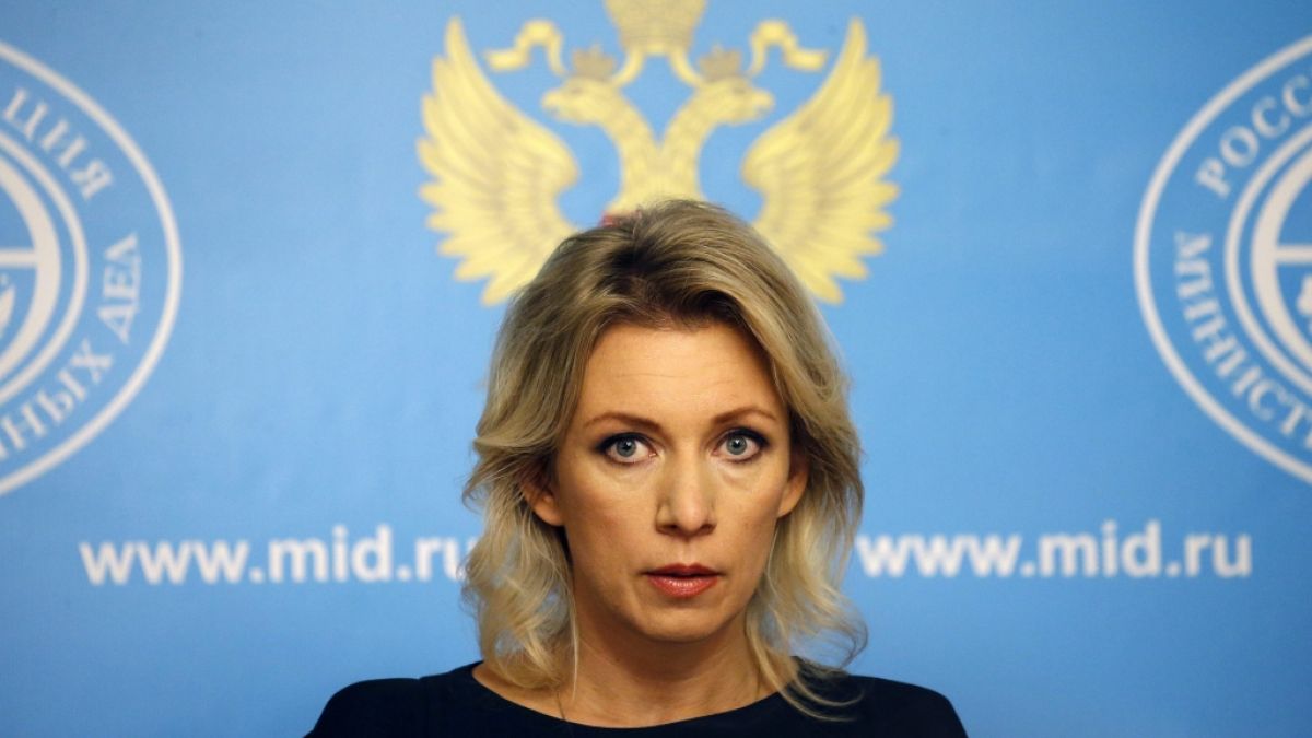 Marija Sacharowa, die Sprecherin des russischen Au&szlig;enministeriums. (Foto)