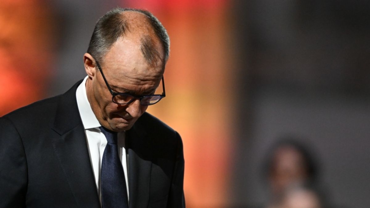 Eine neue Umfrage l&auml;sst Friedrich Merz nicht gut aussehen. (Foto)