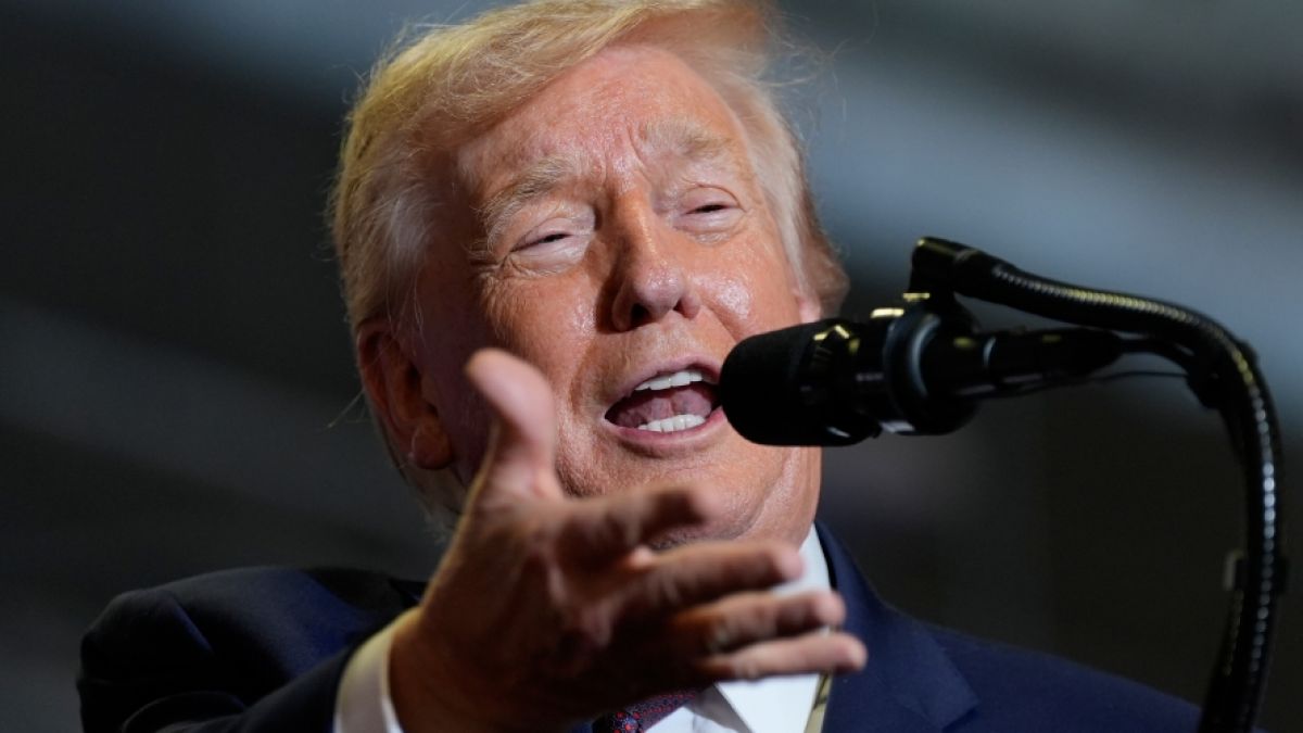 Donald Trump musste sich wieder einigen Spott &uuml;ber sich ergehen lassen. (Foto)